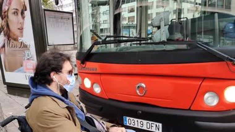 María y Omar llevan ocho años luchando por mayor accesibilidad en Burgos