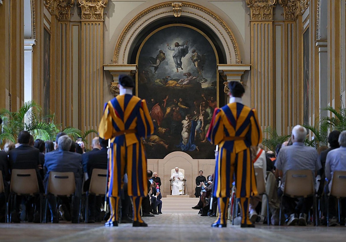 León XIV en una imagen reciente en el Vaticano