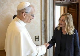 Giorgia Meloni visita al Papa para hablar de Gaza, Ucrania y la ley del suicidio asistido en Italia