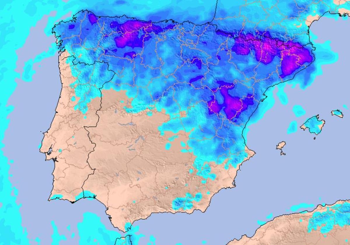 La Aemet pone en aviso a España por lo que llega en las próximas horas: tormentas fuertes y granizo