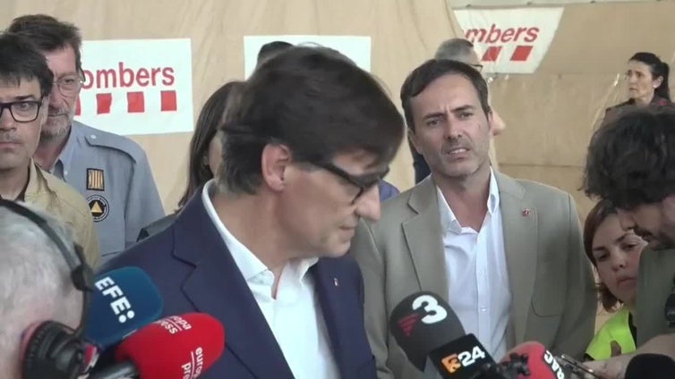 Illa espera que el incendio de Paüls se pueda estabilizar esta noche "si todo va bien"