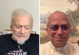 El Papa habla con el último superviviente del Apolo 11 en el aniversario de la llegada del hombre a la Luna