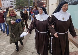 Las exclarisas planean sacar a las monjas mayores de Belorado ante la inminencia del desahucio