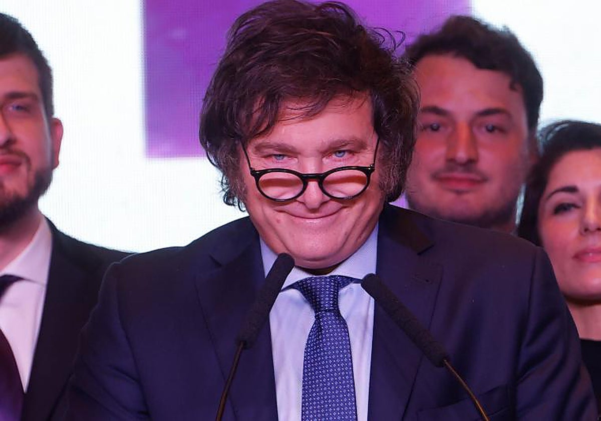 El presiente de Argentina, Javier Milei