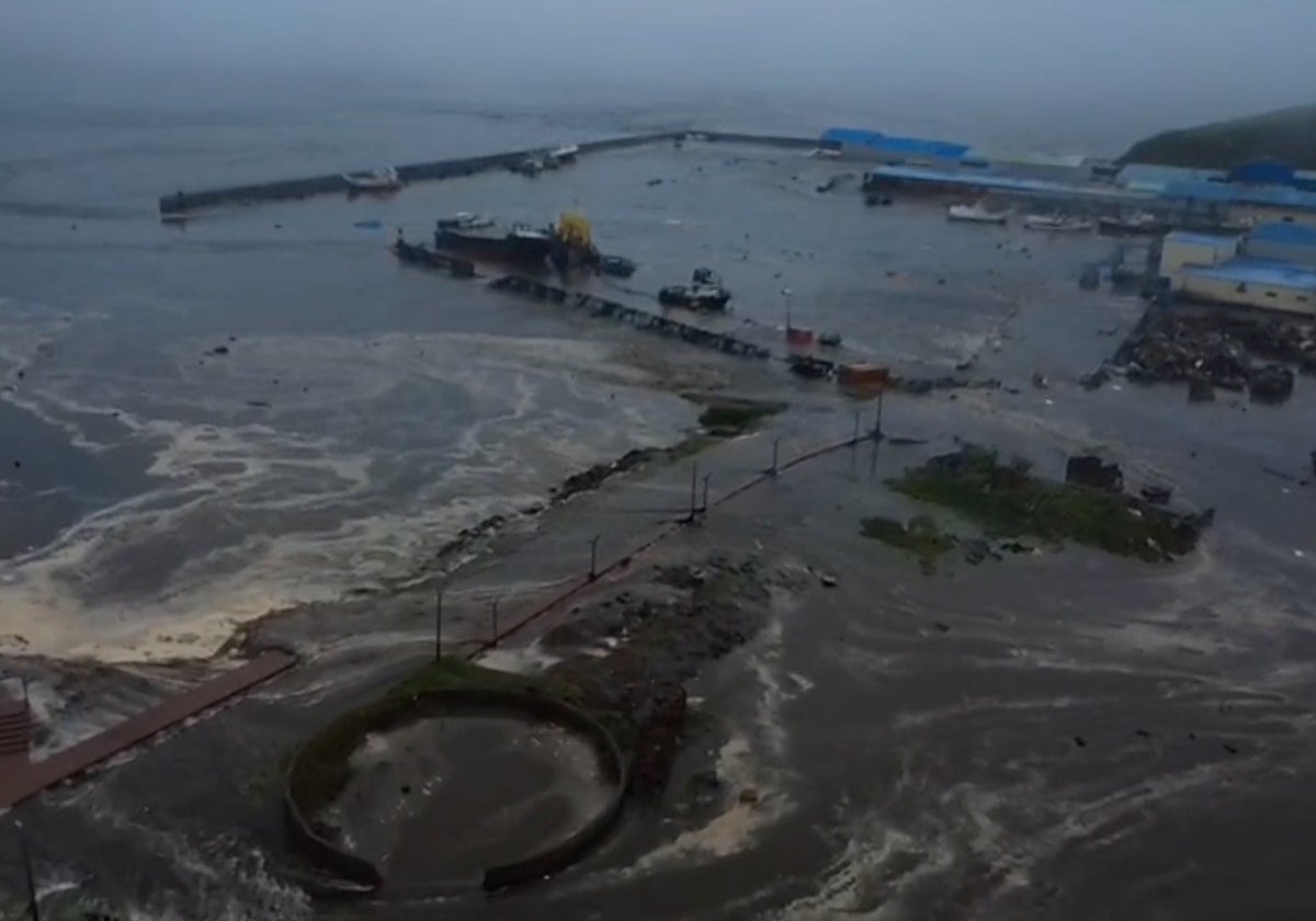 Vídeo | Los servicios rusos detectan olas de entre tres y cuatro metros en Kamchatka tras el terremoto