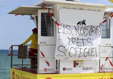 Eduardo Blasco, campeón del mundo en salvamento: «La huelga de socorristas es un riesgo que no podemos asumir»