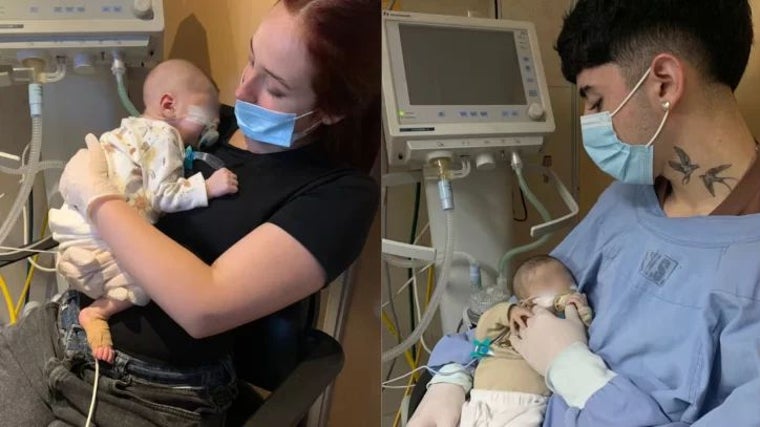 Giovanni Benavidez, de apenas tres meses