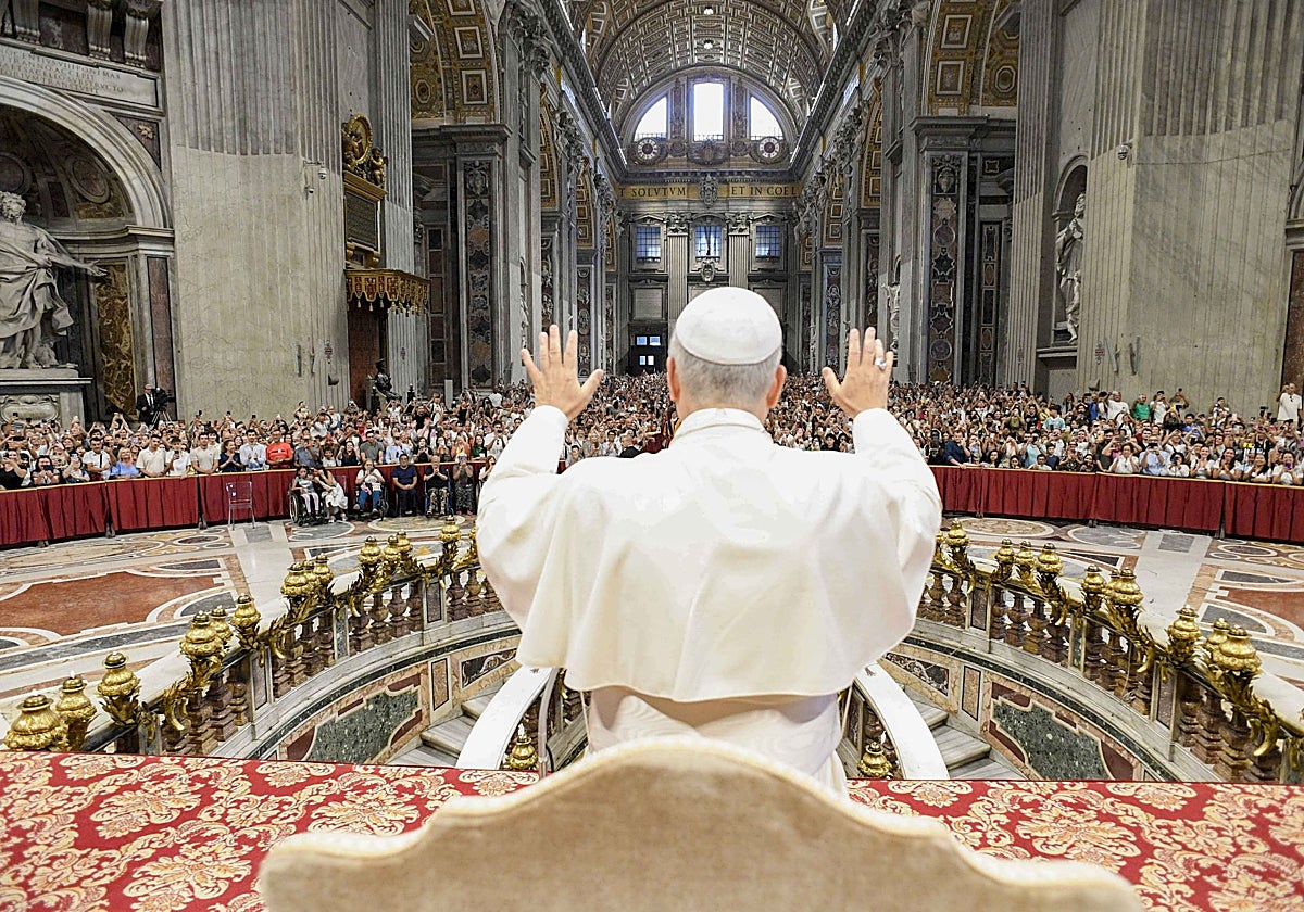 León XIV, durante la audiencia general del pasado miércoles