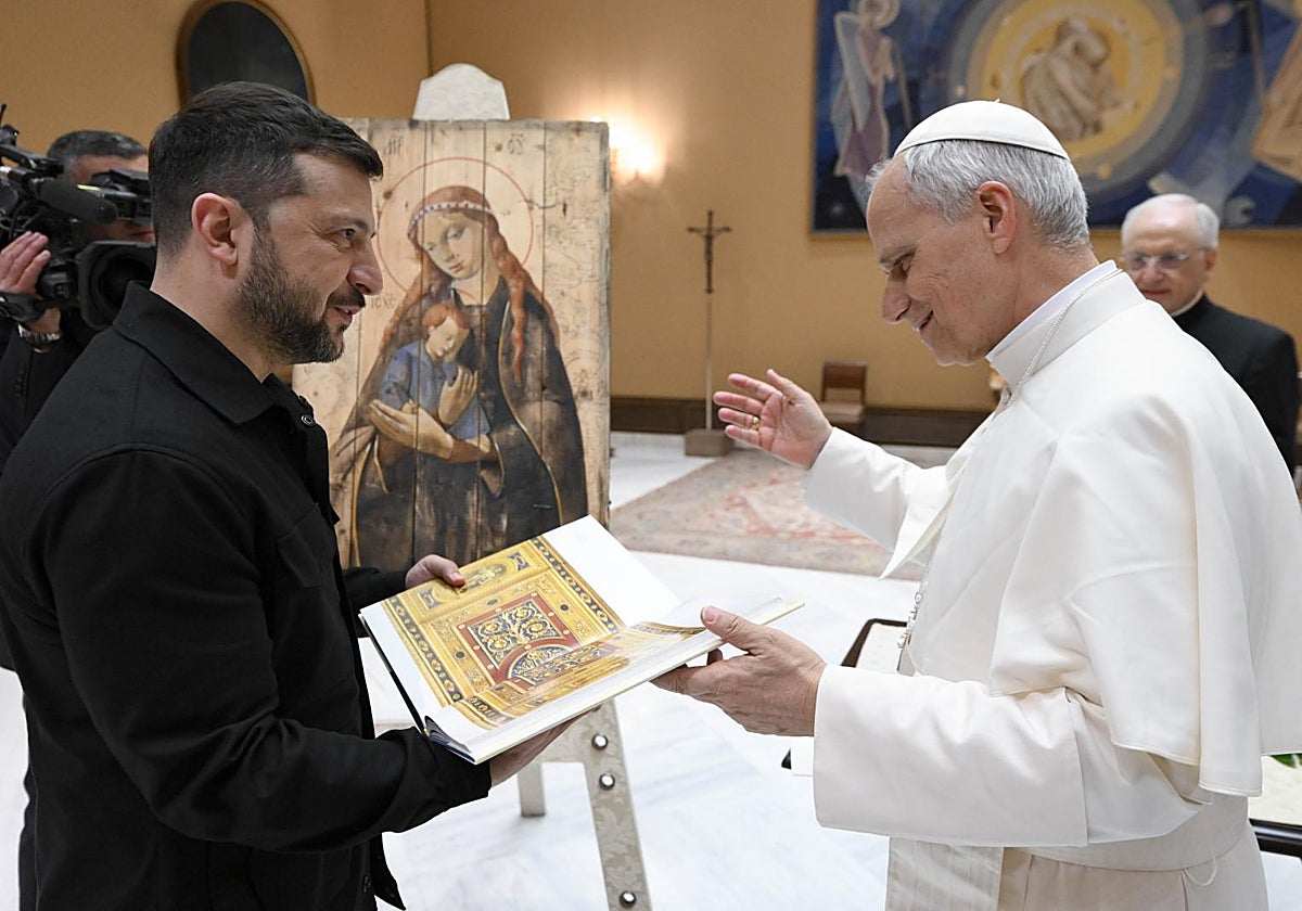 El Papa León XIV  ha enviado una carta a Volodímir Zelenski, presidente de Ucrania, que celebra el 34º aniversario de su independencia de la Unión Soviética