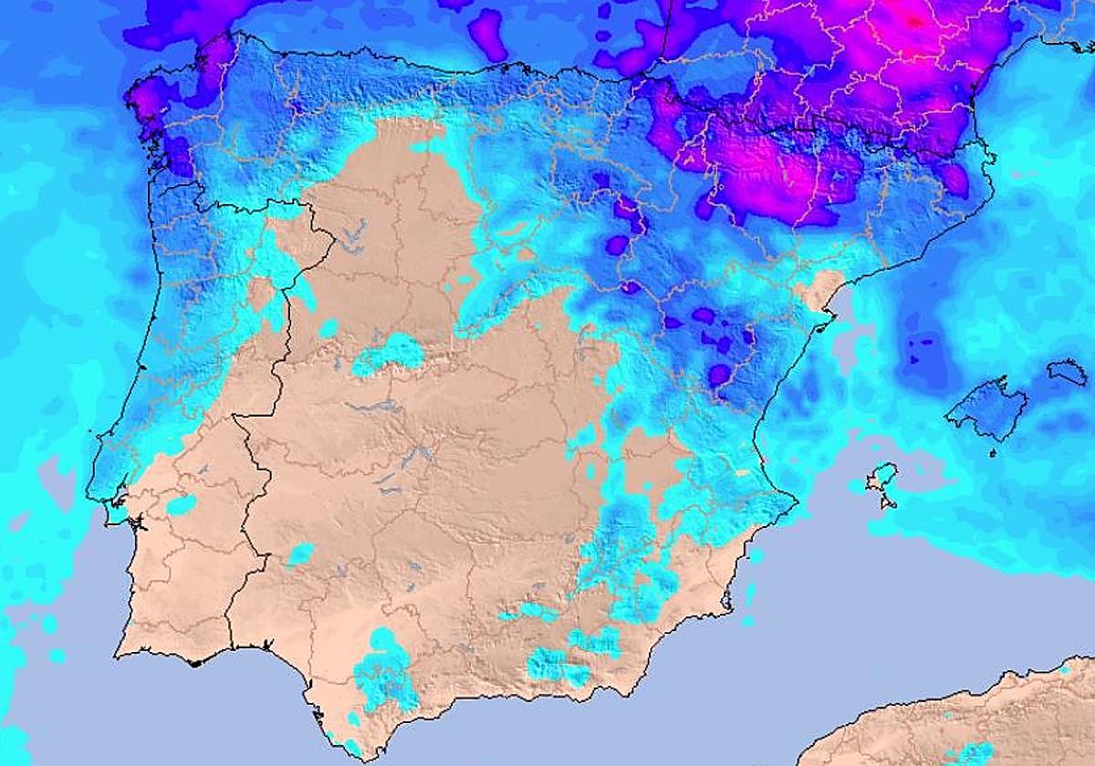 La Aemet avisa de fuertes tormentas y un inminente bajón térmico en España: estas son las zonas más afectadas