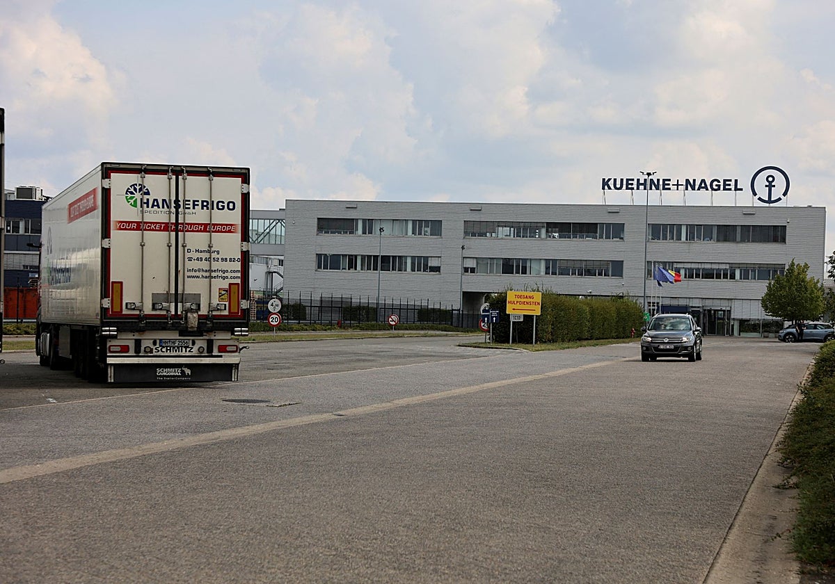 Vista de la nave donde estaban almacenadas las píldoras