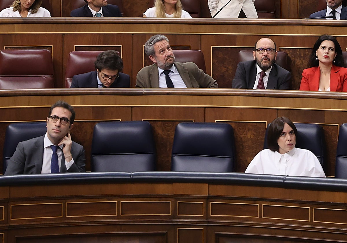 El Ministro de Economía, Carlos Cuerpo, y la de Universidades, Diana Morant