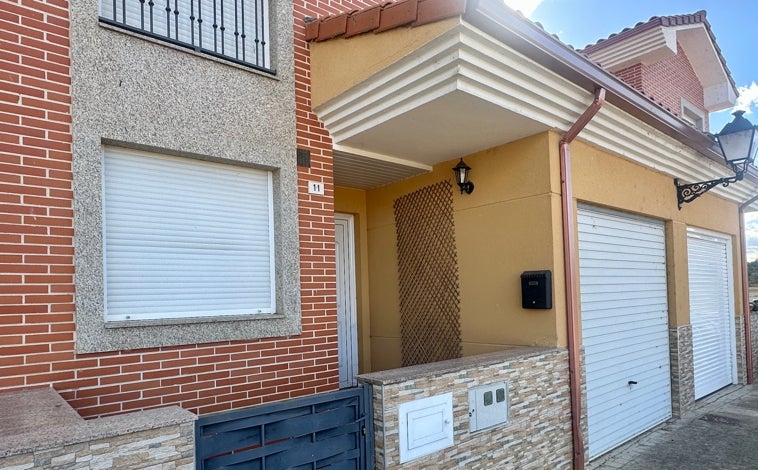 Vivienda donde Marcos recogió a los niños y lugar del ataque