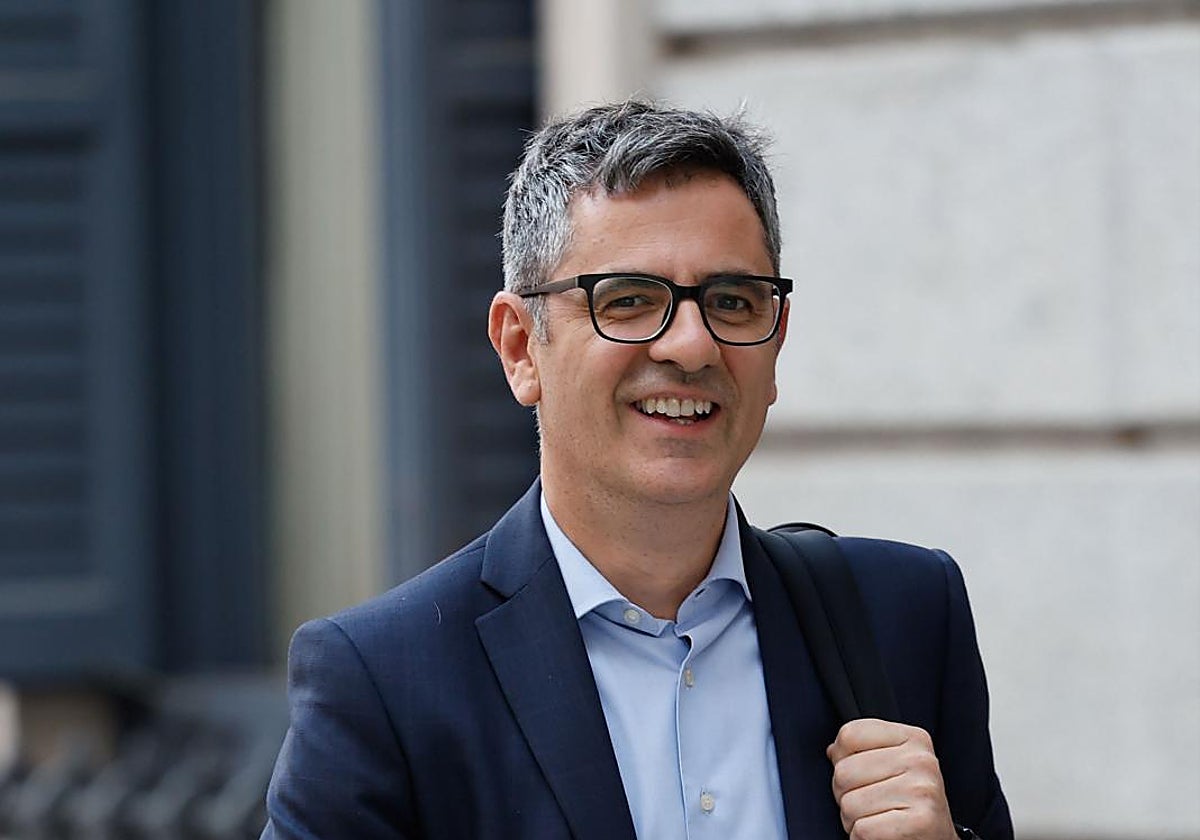 El ministro de Justicia, Félix Bolaños