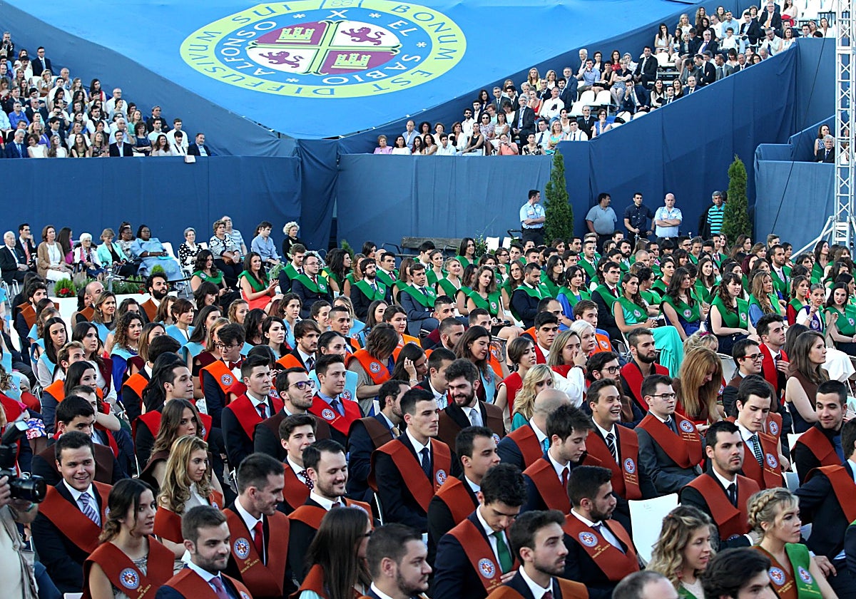 Graduación en la Universidad Alfonso X el Sabio