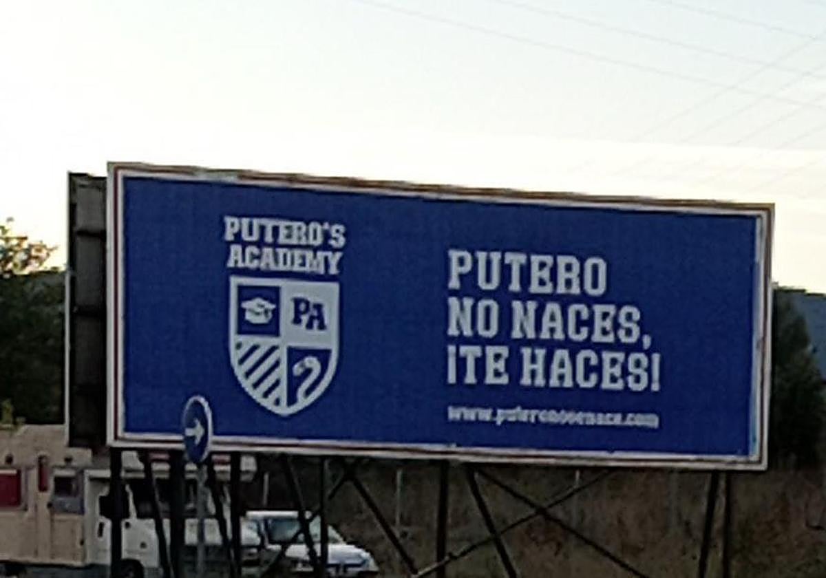 La misteriosa &#039;Academia de puteros&#039; que se anuncia en Asturias: «¡Abrimos muy pronto!»