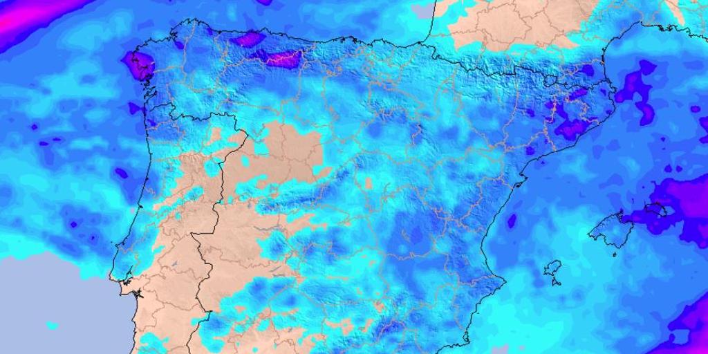 La Aemet avisa de la llegada de un nuevo frente de lluvias y tormentas a España: estas son las zonas más afectadas