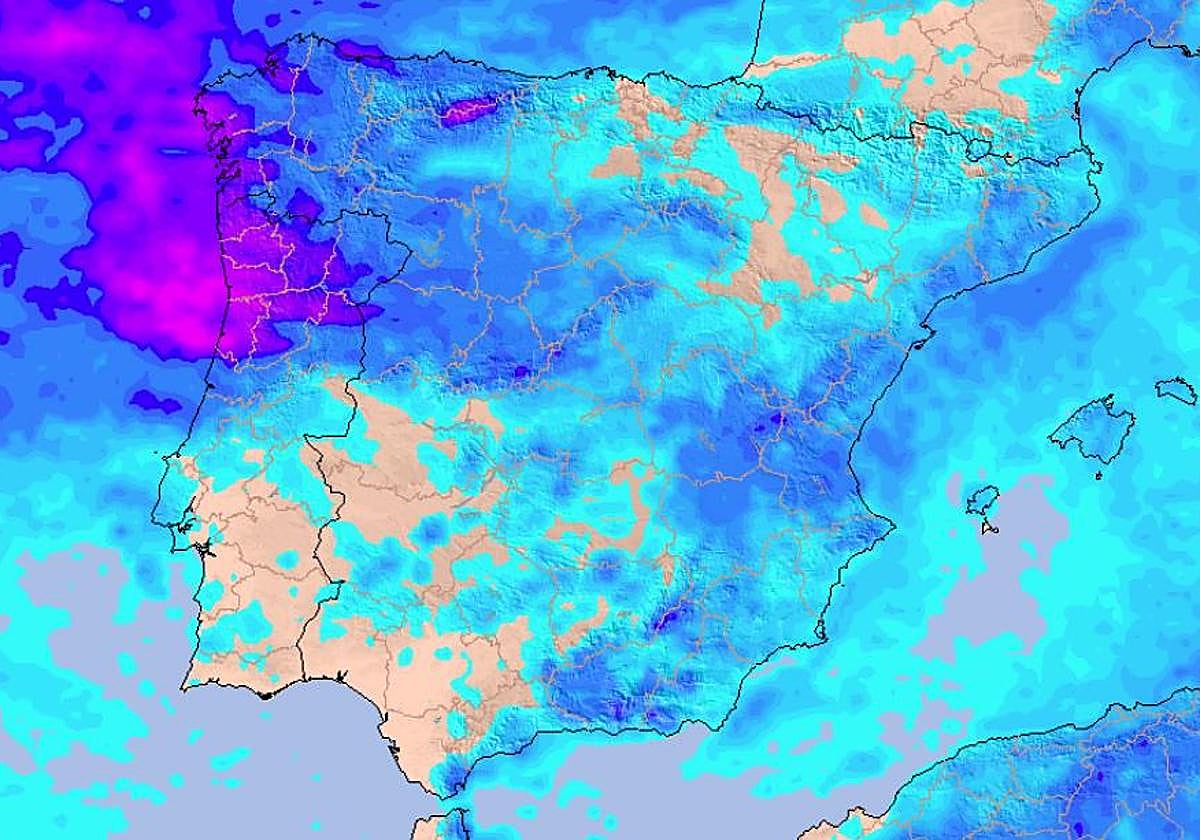 La Aemet pone fecha a la llegada de fuertes lluvias y una bajada de las temperaturas en España: estas son las zonas afectadas