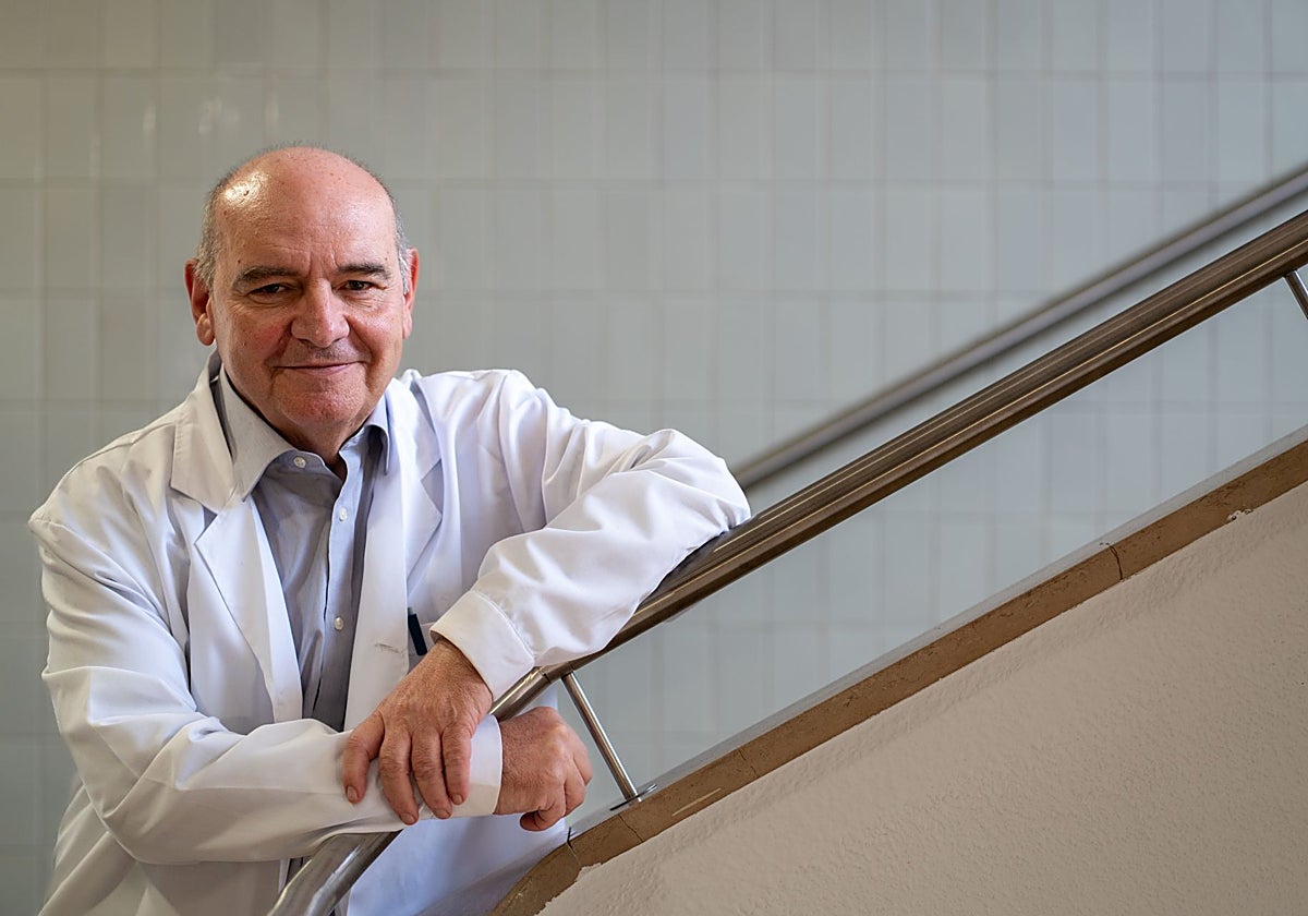 José Manuel Pingarrón, en la Facultad de Química de la Universidad Complutense
