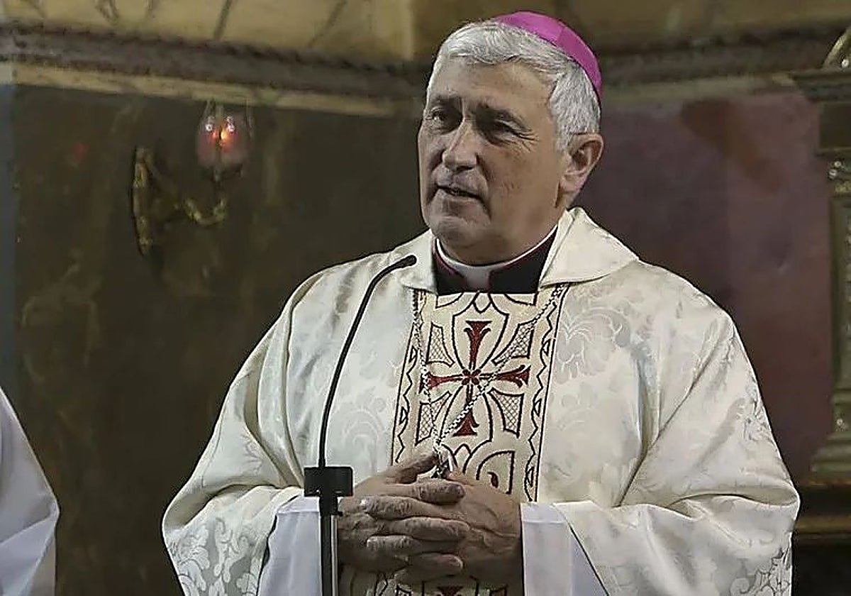 El obispo de Cádiz, Rafael Zornoza