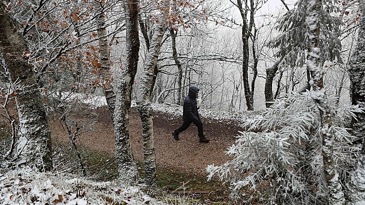 El primer zarpazo invernal llega a España, en imágenes