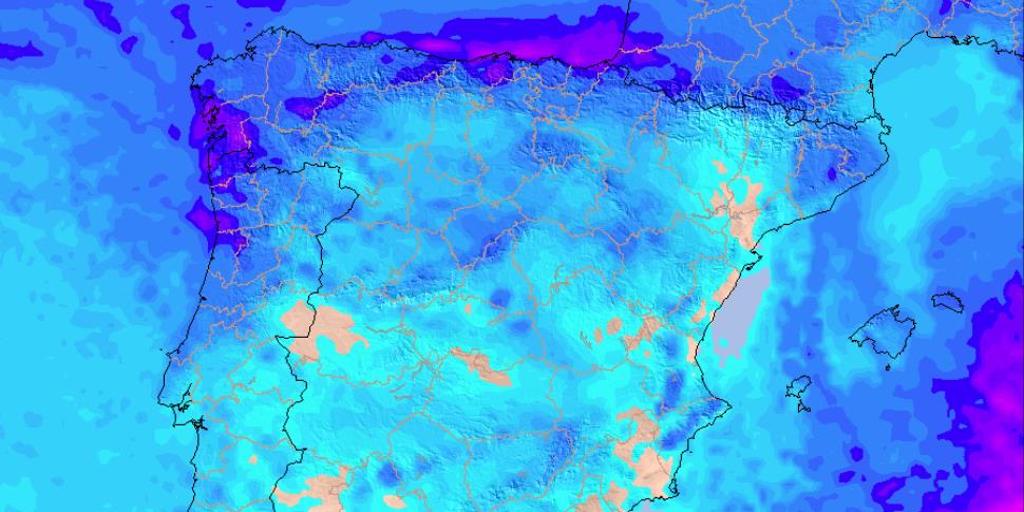 La Aemet avisa de la llegada de un nuevo frente de lluvias intensas, nieve y frío a España: estas son las zonas más afectadas
