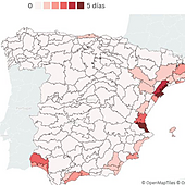 Los avisos por lluvias de la Aemet alcanzan una cifra récord un año después de la dana de Valencia