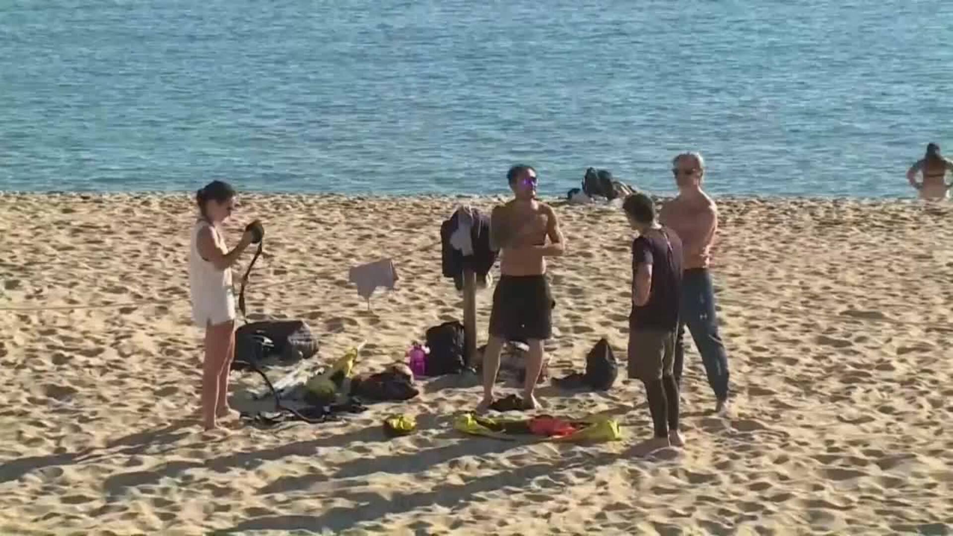 Día de la Purísima con un sol más que primaveral en Barcelona