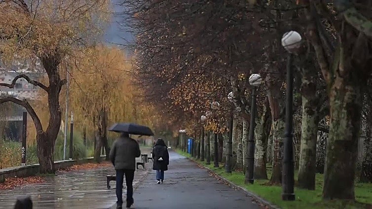 Temporal marítimo y lluvias en A Coruña