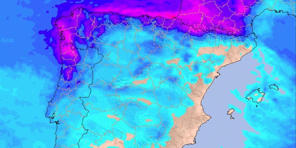 La Aemet pone en aviso a España por lluvias fuertes y nieve por la borrasca Goretti: estas son las zonas más afectadas