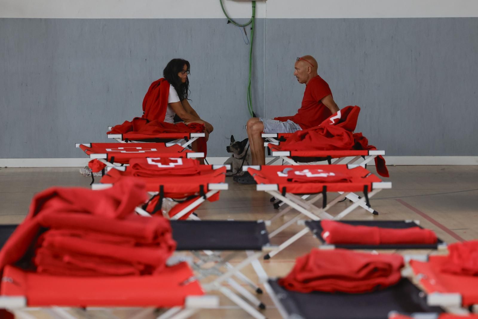 Imagen principal - La noche del incendio en Tres Cantos