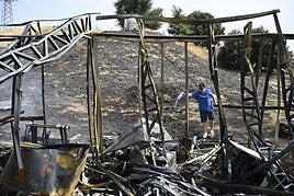 Controlado el incendio de Tres Cantos tras una noche favorable