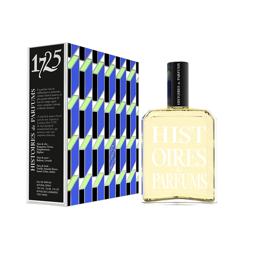 Eau de Parfum Casanova de Histoires de Parfums (116,99 €, en Isolee.com). De familia olfativa amaderada ambarina. Una equilibrada armonía de lavanda, vainilla, anís y regaliz que componen una fragancia masculina sutil y de una seducción refinada.