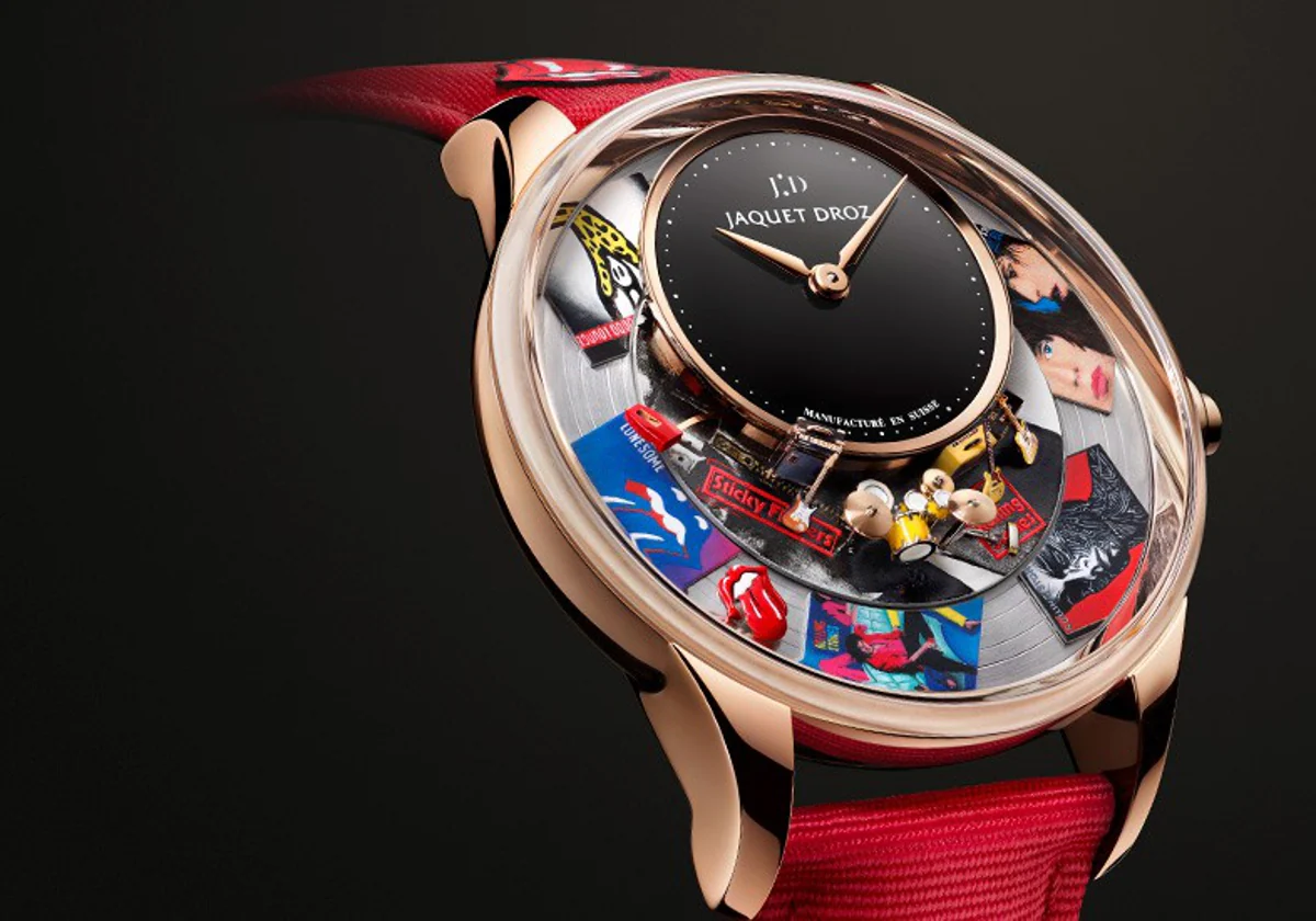 lección Ropa Frustración Así es el exclusivo y lujoso reloj de más de 230.000 euros dedicado a los Rolling  Stones
