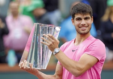 El millonario premio de Carlos Alcaraz tras ganar el torneo de Indian Wells