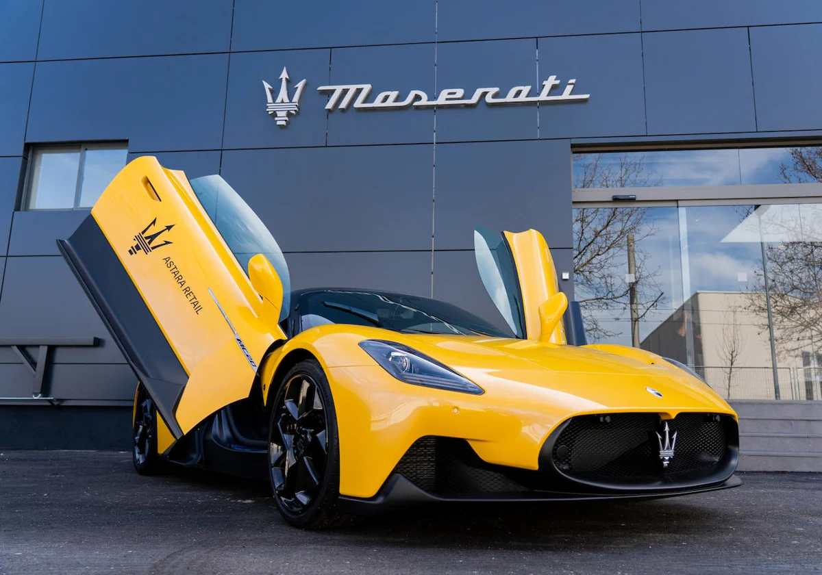 Así es la nueva tienda de Maserati en Madrid
