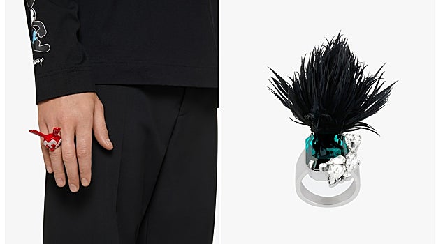 Anillos de la marca de lujo Givenchy