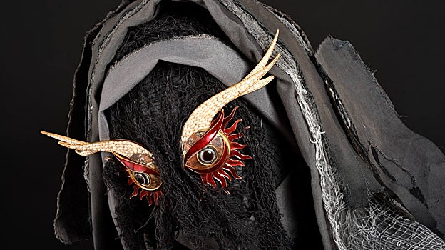 Una pieza de la exposición que se puede ver en Madrid hasta el 19 de abril y que representa el Infierno de 'La Divina Comedia'.