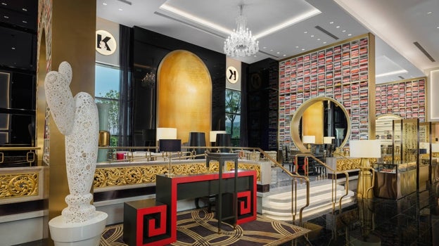 El lounge del hotel Karl Lagerfeld Macau