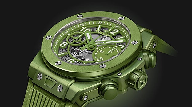 Hublot ha necesitado un año de trabajo y estrecha colaboración con Nespresso para lanzar su nuevo reloj.