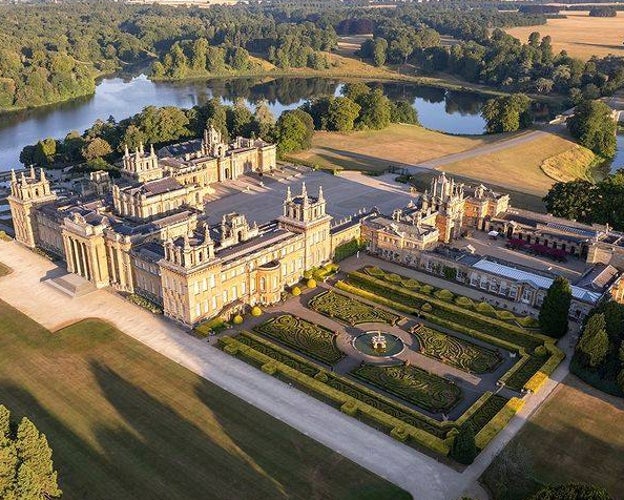 El palacio de Blenheim se construyó en 1720