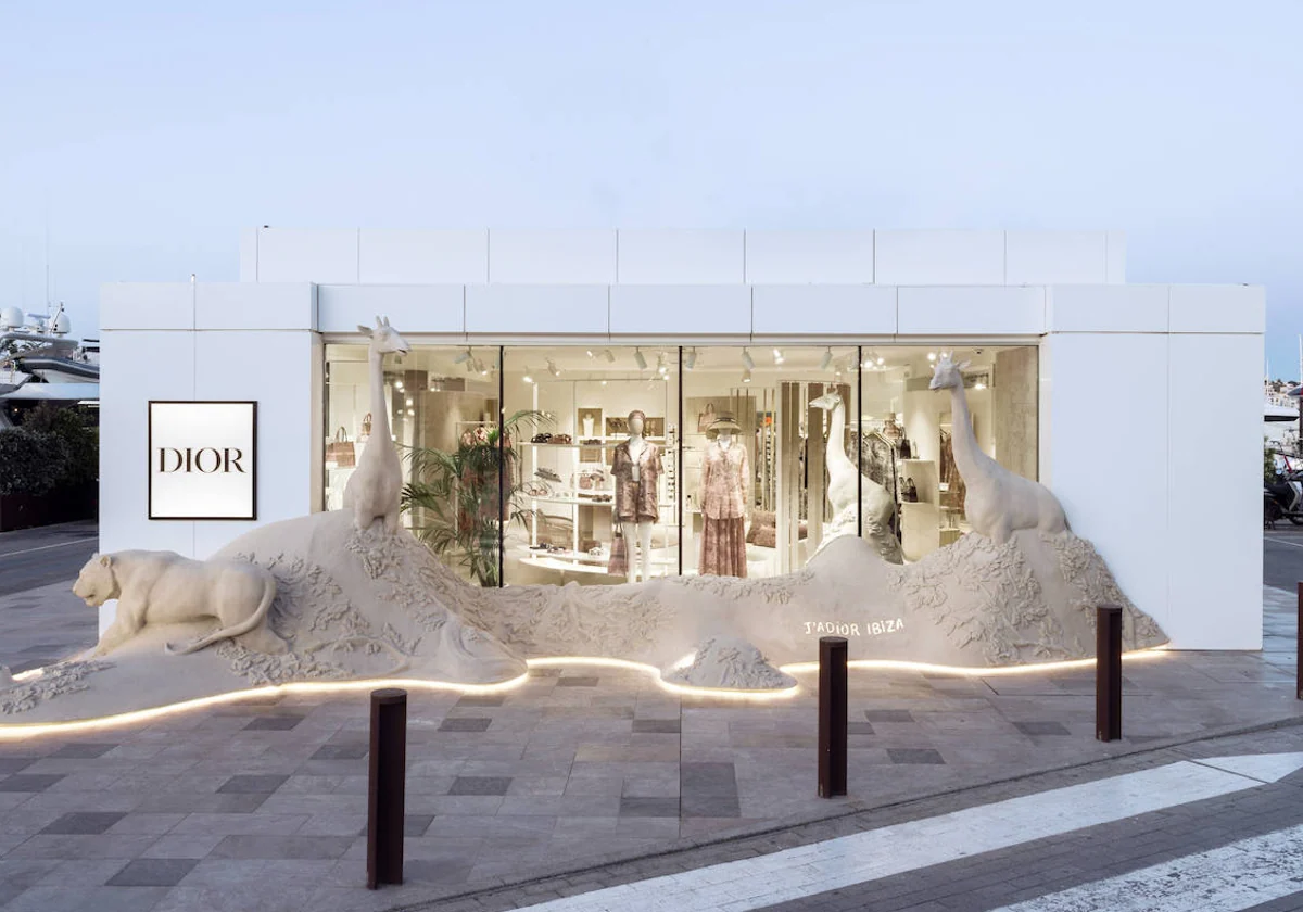Louis Vuitton inaugura su nueva pop up en Ibiza