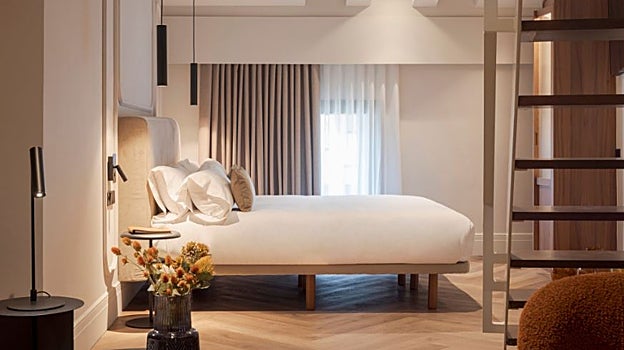 Uno de los espacios del nuevo hotel Oliveira