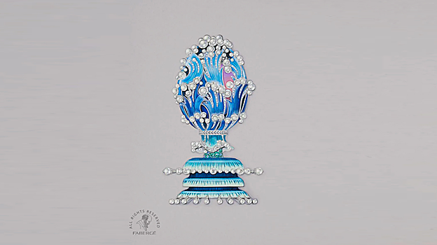 Así es el huevo Fabergé que se exhibirá en el Seven Seas Grandeur