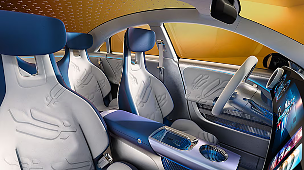 Imagen del interior del Concept CLA Class de Mercedes-Benz