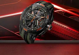Un reloj de lujo inspirado en el nuevo deportivo de Lamborghini que se vende por 100.000 euros