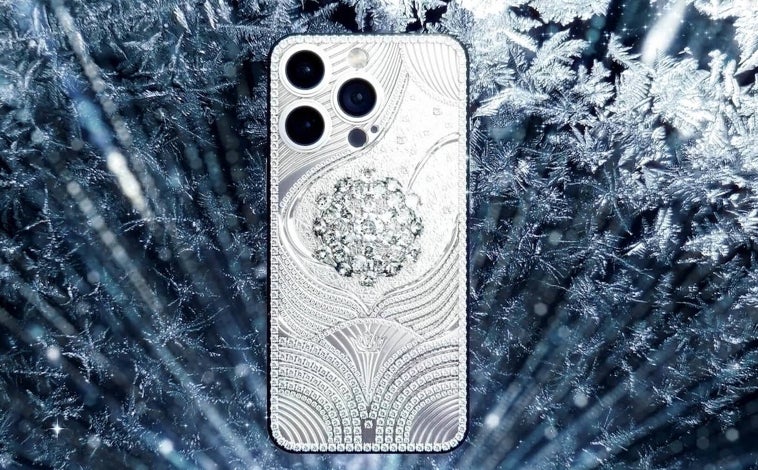 Imagen principal - Detalles del Iphone Diamond Snowflake