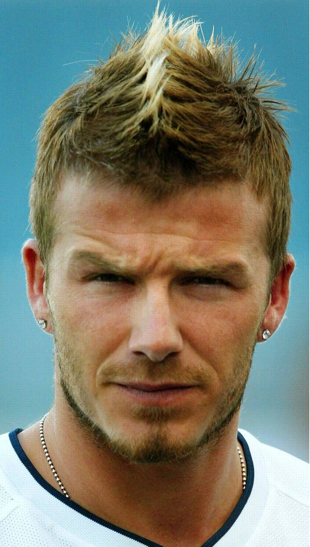 david beckham peinado 2009