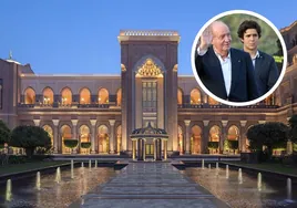 Más de 20.000 euros la noche: así es el hotel de Abu Dabi donde han sido vistos Juan Carlos I y Froilán