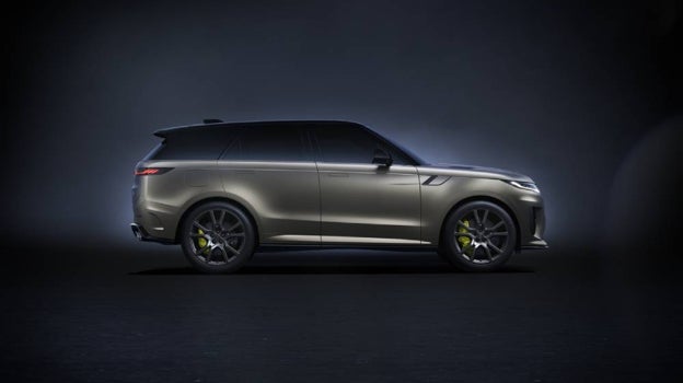 Imagen del lateral del Range Rover Sport SV